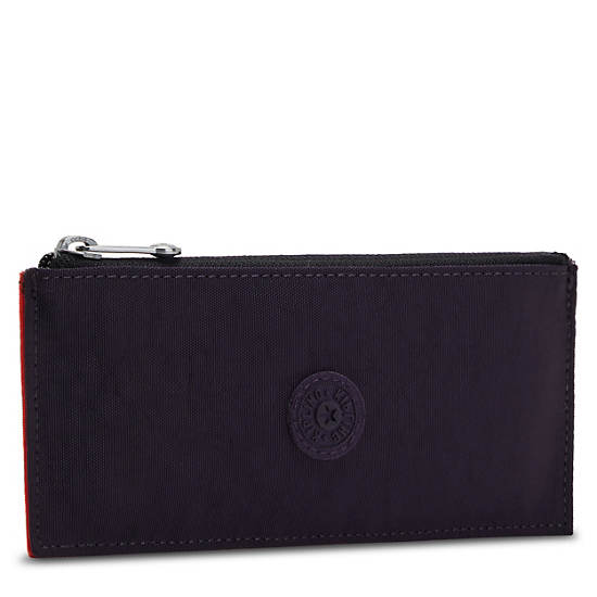 Kipling Brion Card Case Vesker Blå Rød Sølv | NO 1167QM